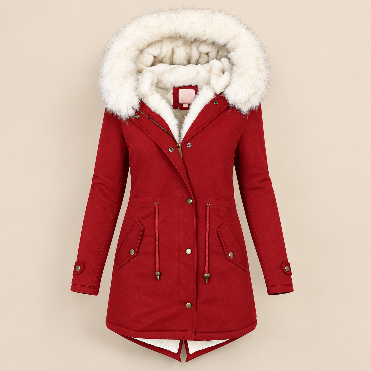 Albane | Eleganter langer Winterparka