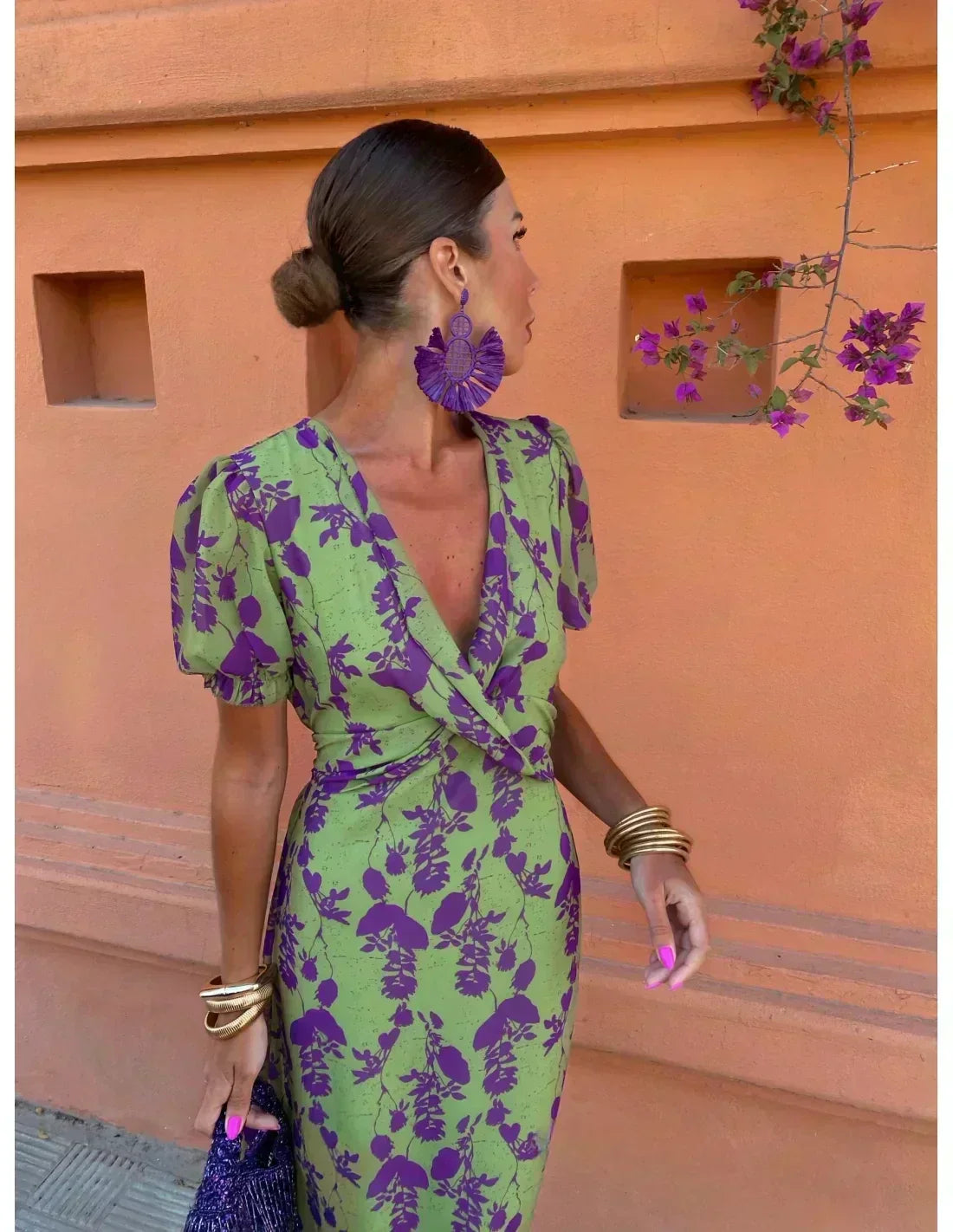 Lieke™ | Buntes Sommer Print Kleid