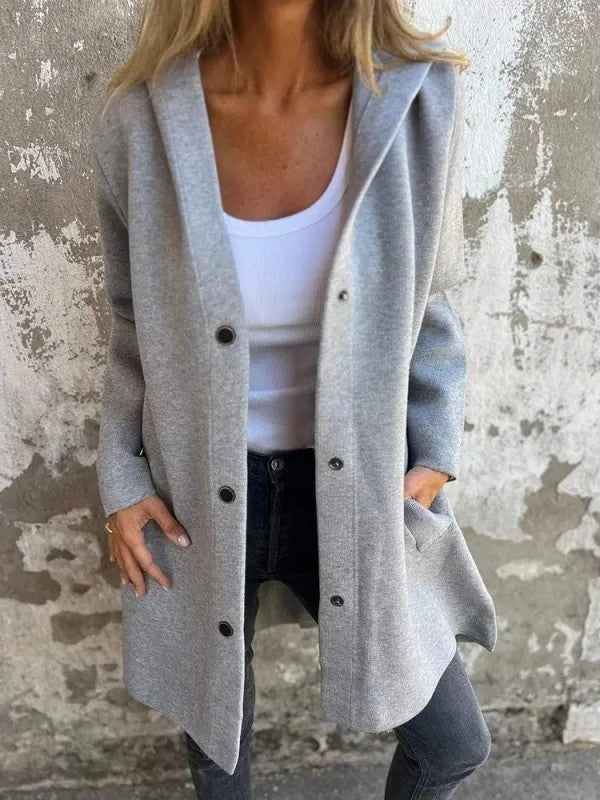 Hélène | Baumwolljacke mit Kapuze