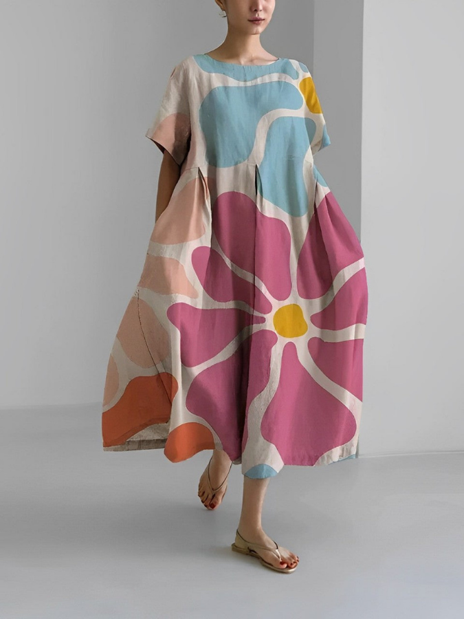 Valeno Sommerkleid mit Blumenmuster