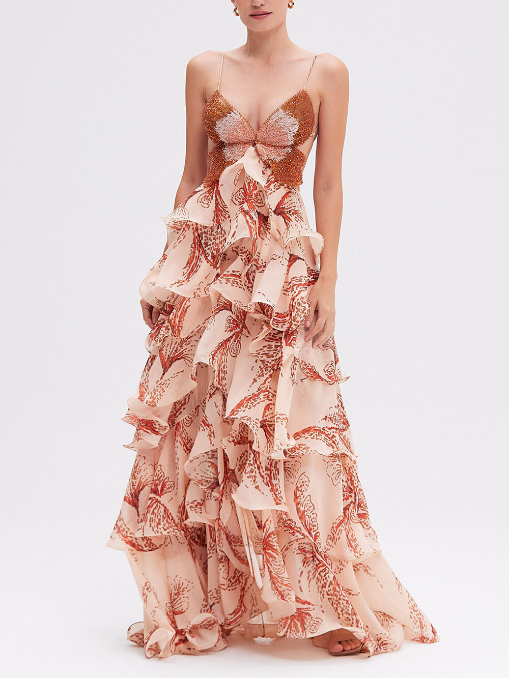 La Scintilla | Maxi-Kleid Papillon Unterschrift