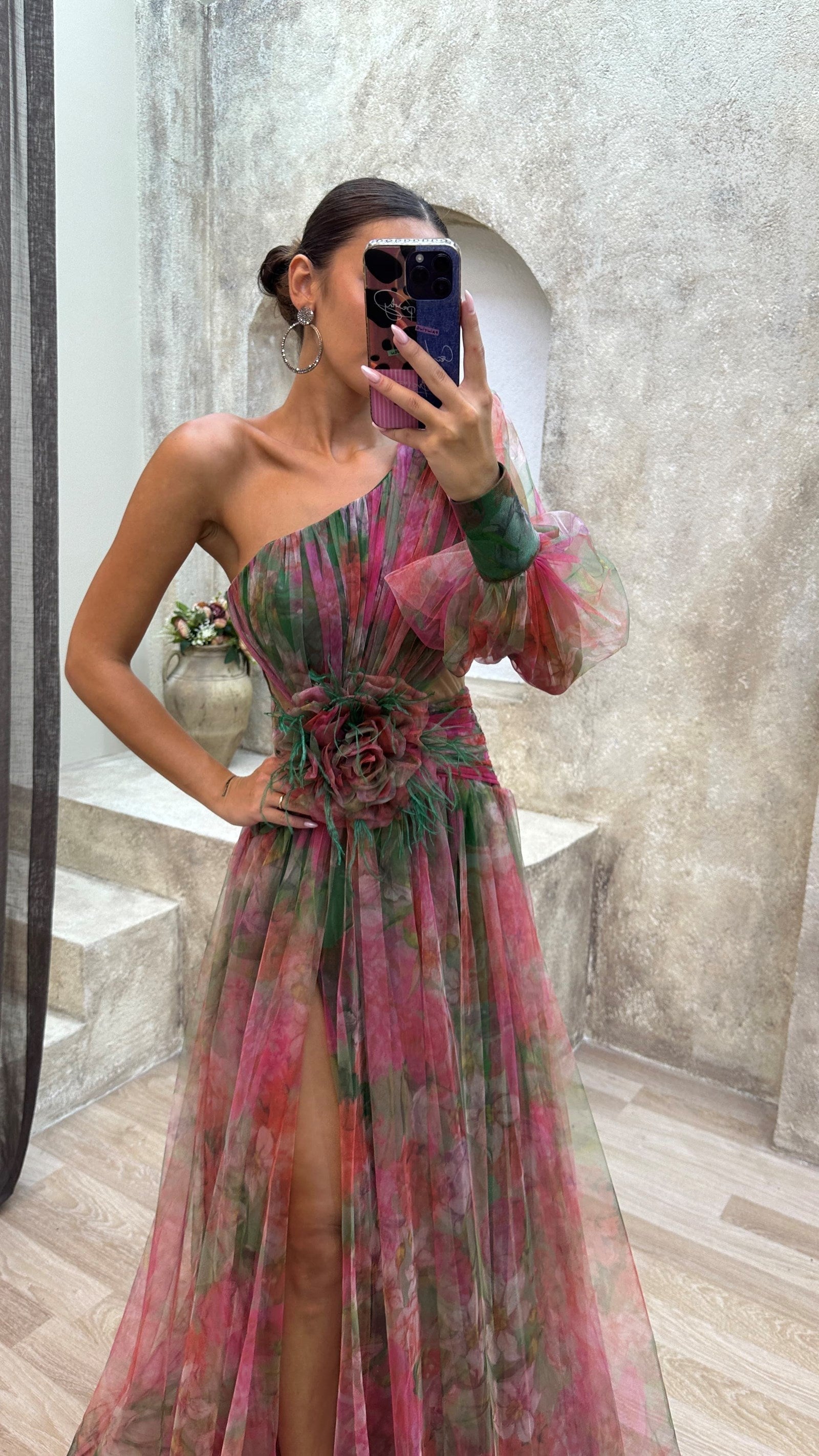 Das Sparkle | Floral Elegance Kleid