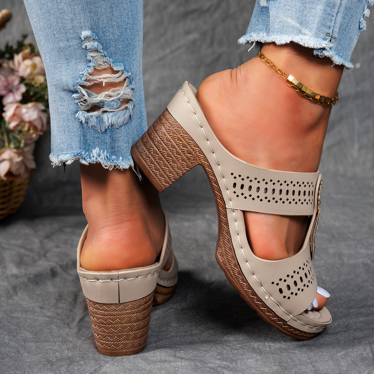 Isabella™ | Orthopädische Komfortsandalen mit hohem Absatz