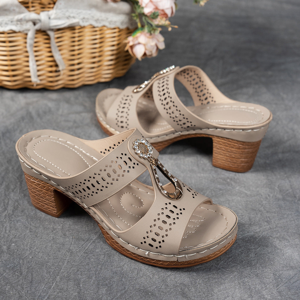 Isabella™ | Orthopädische Komfortsandalen mit hohem Absatz