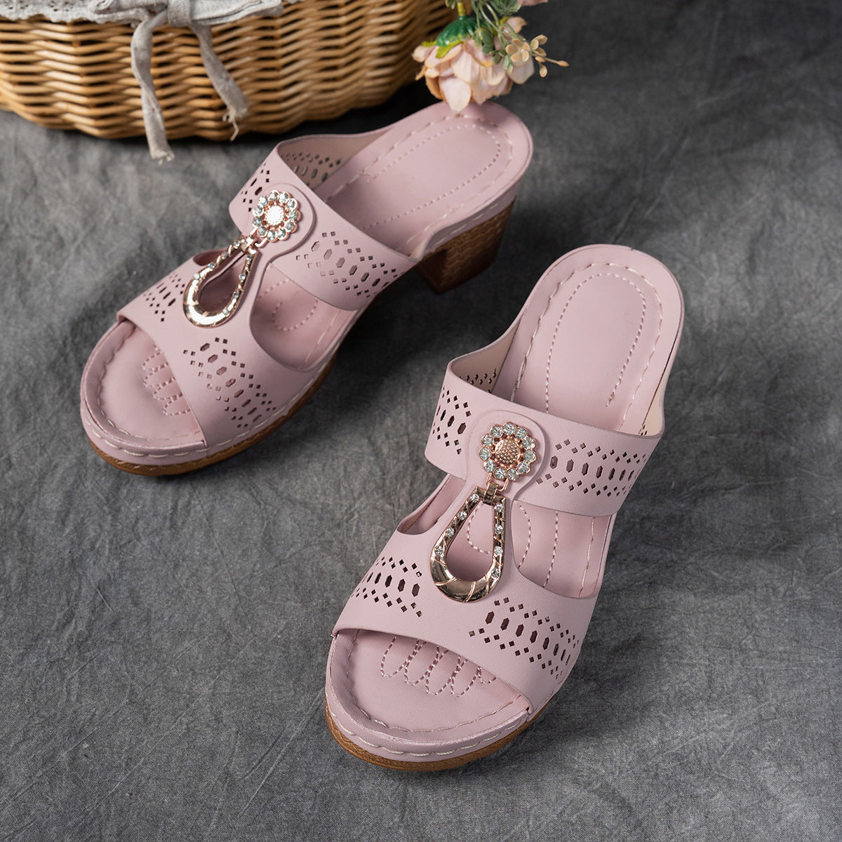 Isabella™ | Orthopädische Komfortsandalen mit hohem Absatz