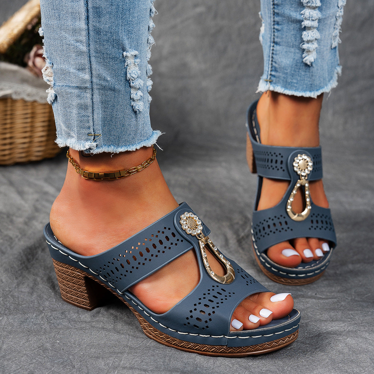 Isabella™ | Orthopädische Komfortsandalen mit hohem Absatz