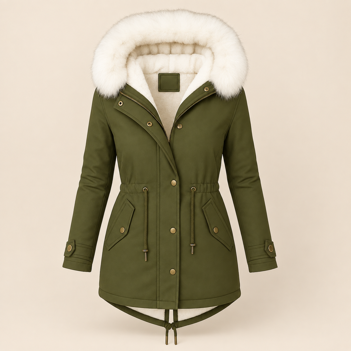 Albane | Eleganter langer Winterparka