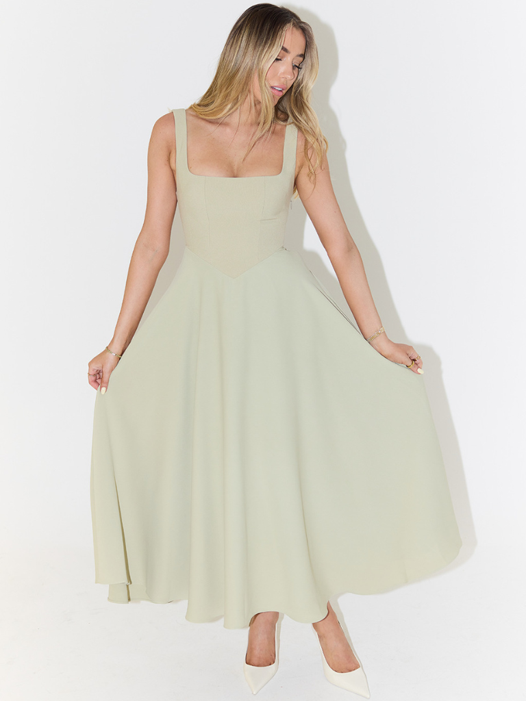 Antonia | Klassisches Midikleid