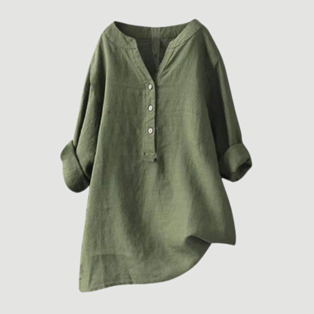 Freja™ – Luftiges und bequemes Hemd mit Knöpfen