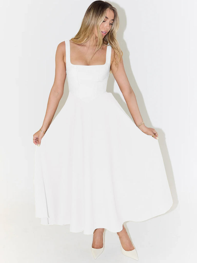 Antonia | Klassisches Midikleid