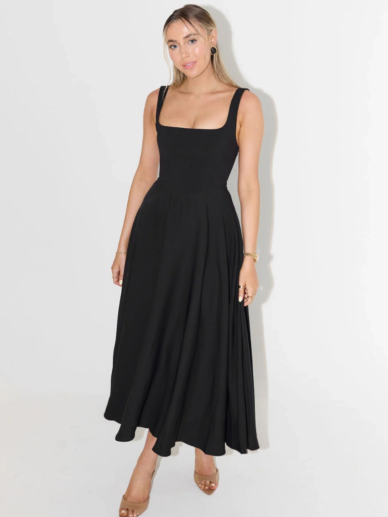Antonia | Klassisches Midikleid