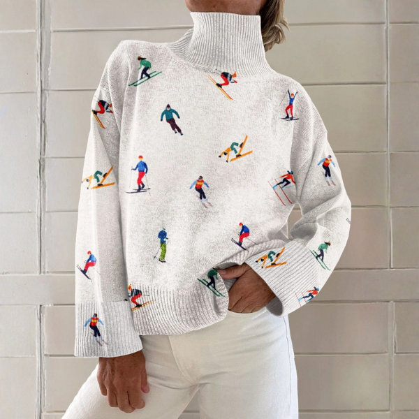 Ava | Eleganter Rollkragenpullover