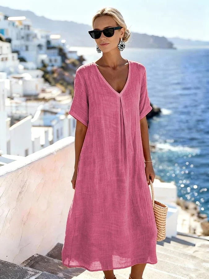 Wrenley™ | Lässiges, locker sitzendes Maxikleid