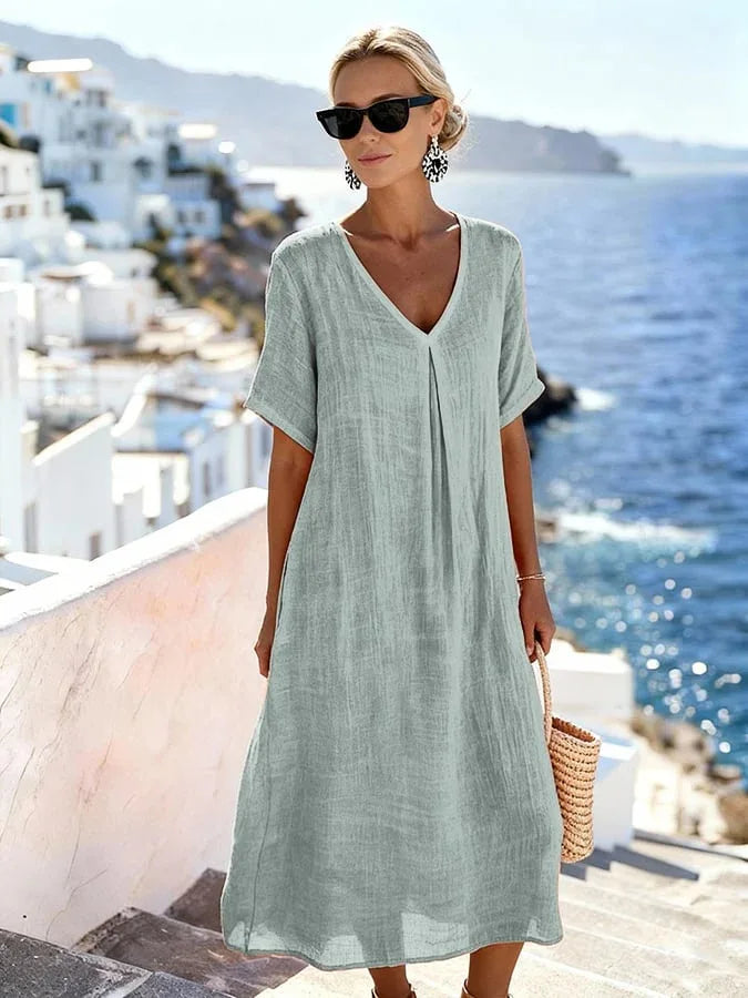 Wrenley™ | Lässiges, locker sitzendes Maxikleid