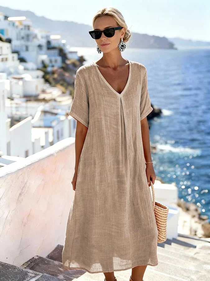 Wrenley™ | Lässiges, locker sitzendes Maxikleid