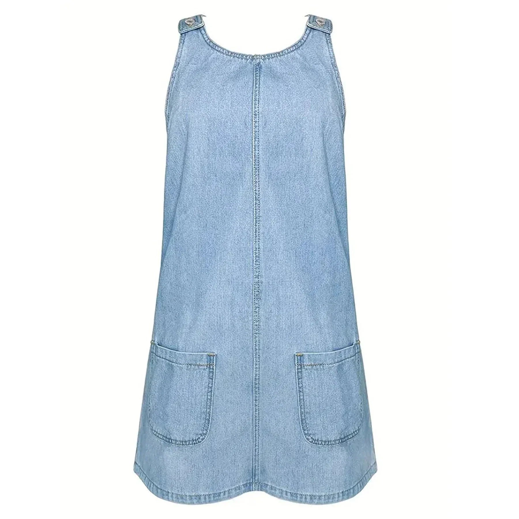 Saylor | Entspanntes Kleid im Denim-Look