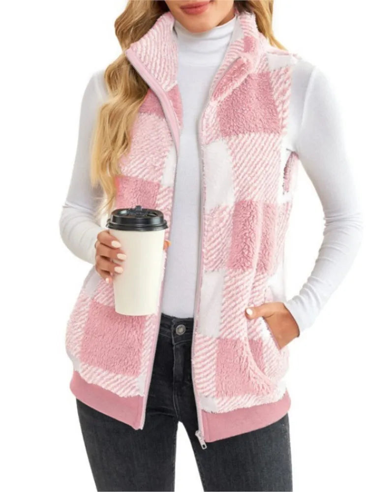 Nina™ - Ärmellose Strickjacke für Damen