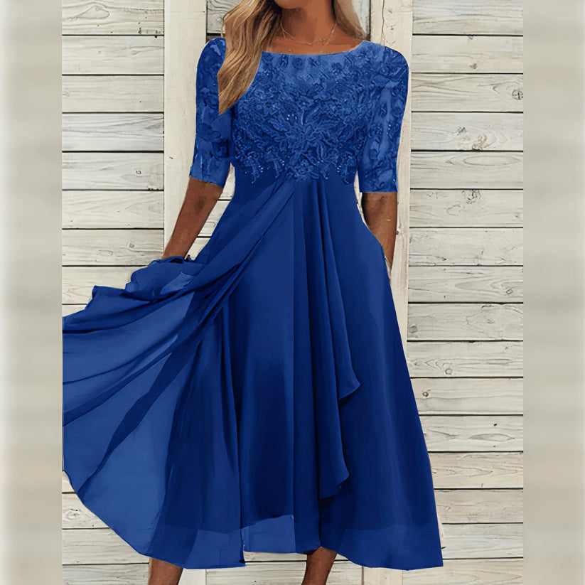 Harper™ | Elegantes Midikleid aus Spitze