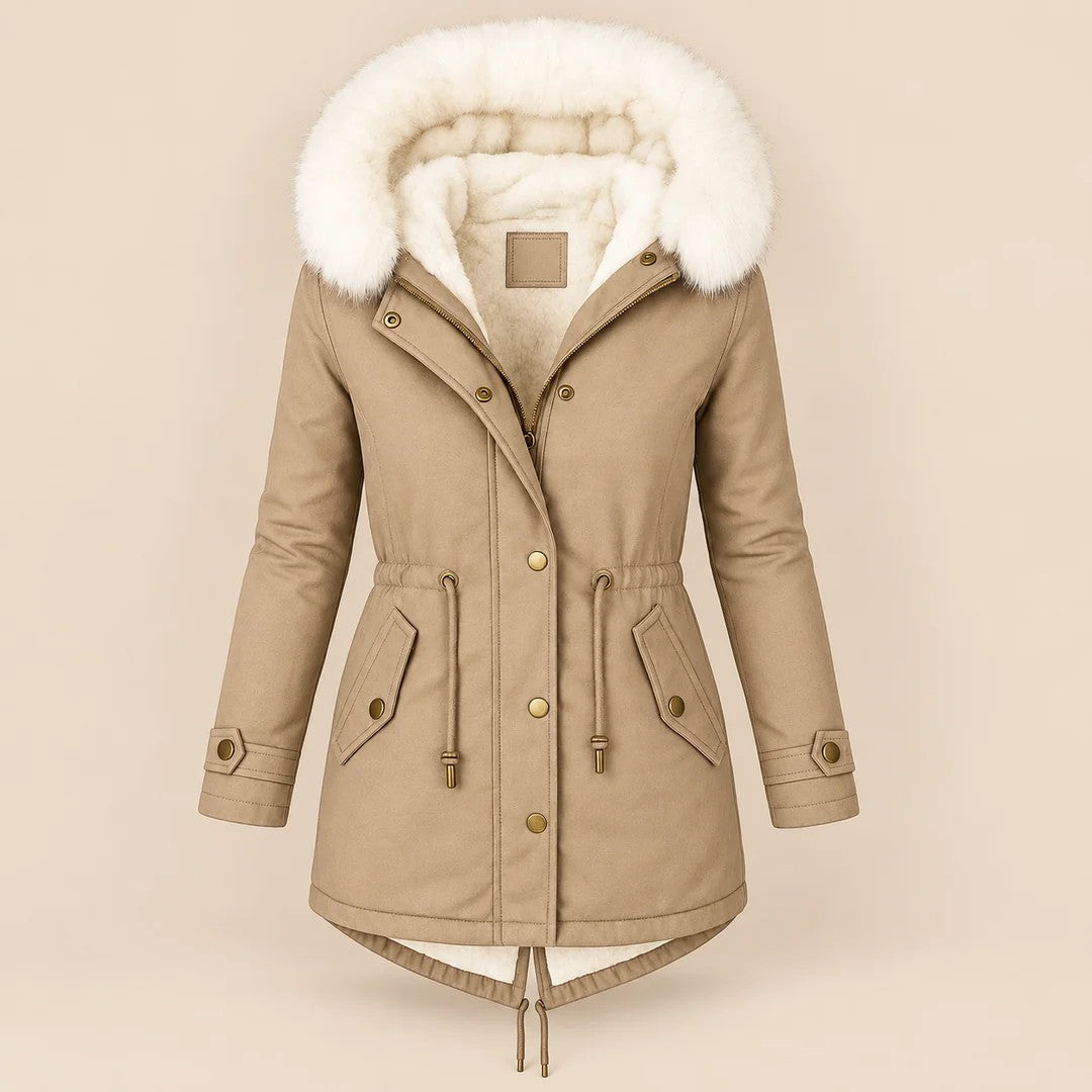 Albane | Eleganter langer Winterparka