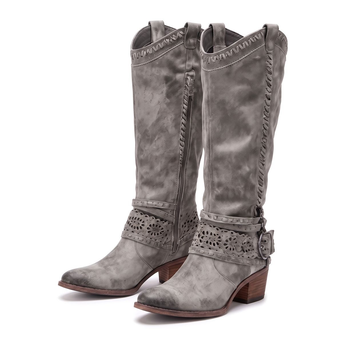 Sophie - Westernstiefel mit Riemendetail