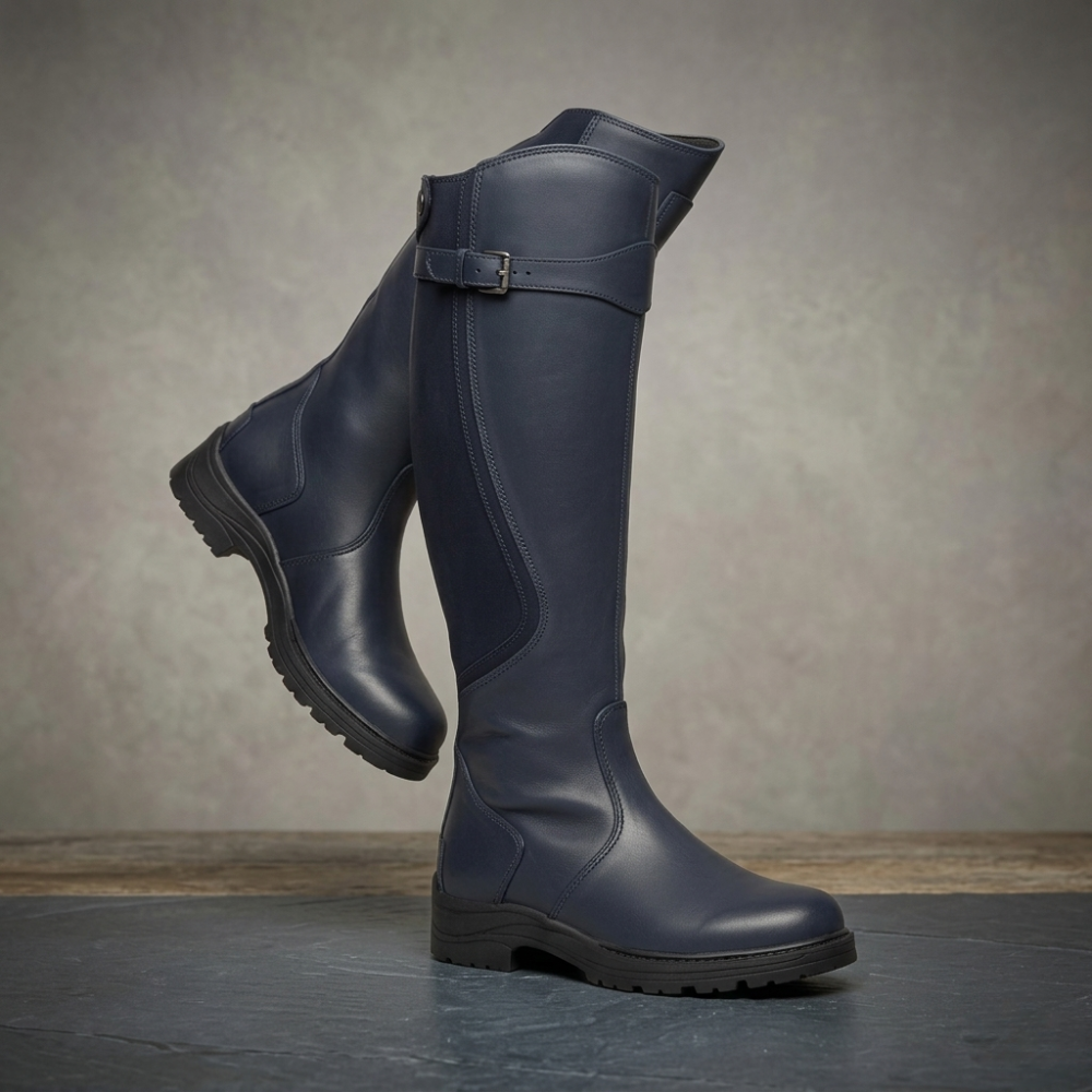 Pamela | Wasserdichte Winter-Reitstiefel aus Leder