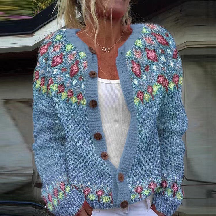 Quinnie | Vintage Island-Cardigan