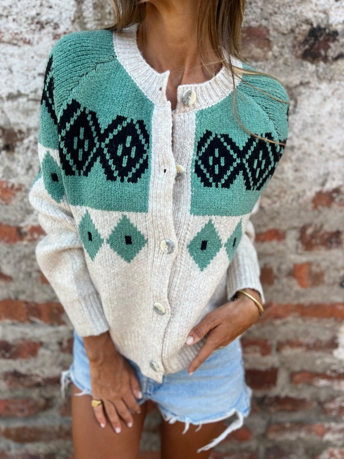 Allison | Vintage Island-Cardigan