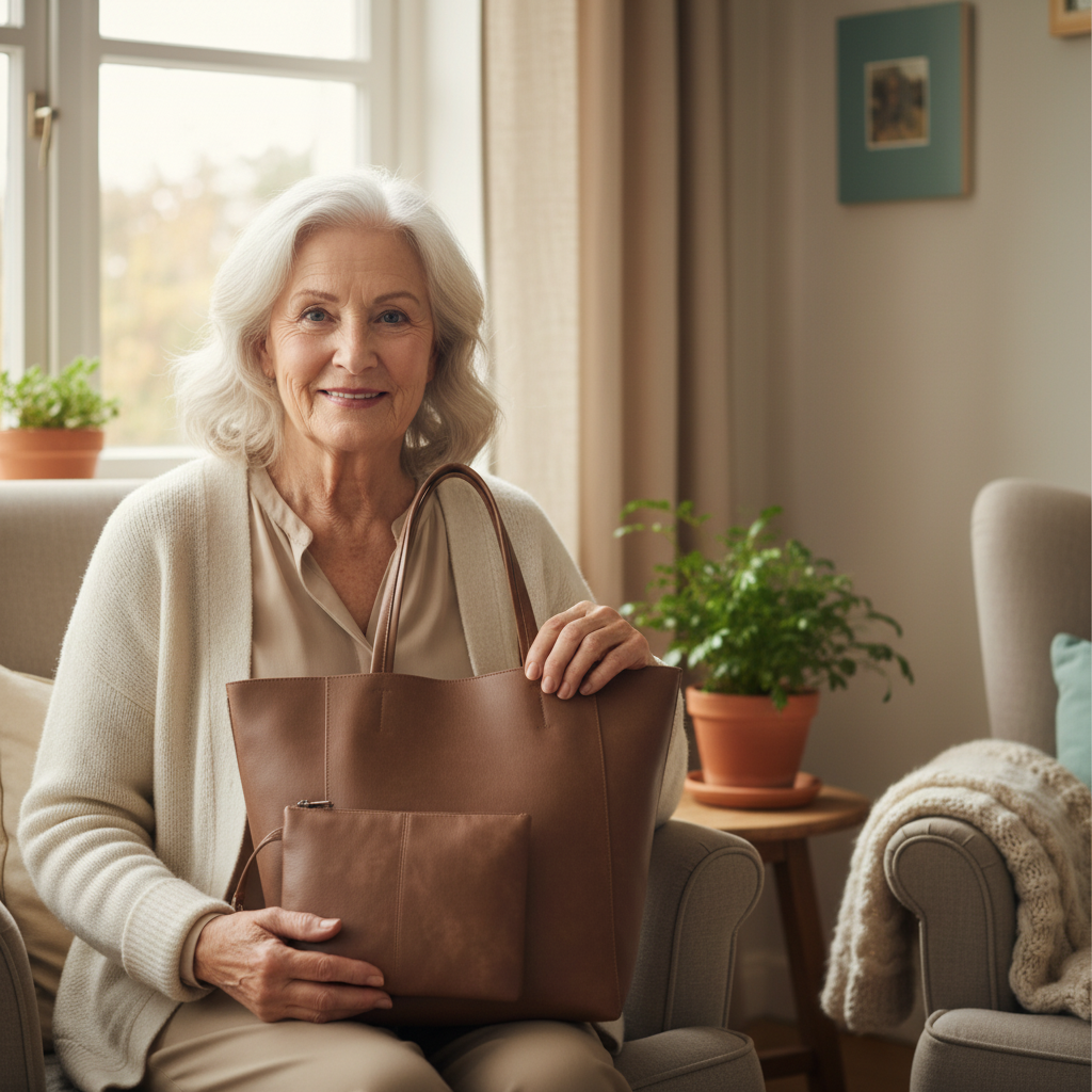 Elsa – Retro-Schultertasche