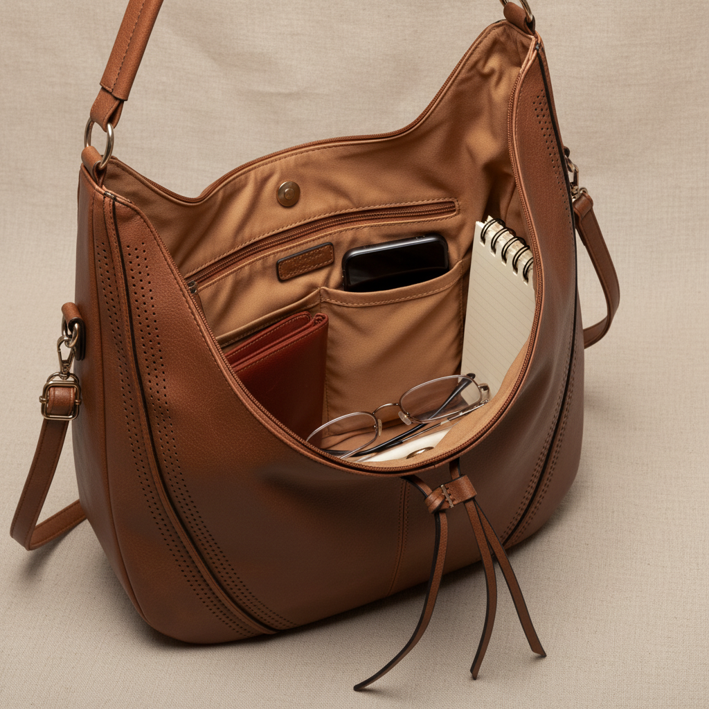 Minerva – Klassische Schultertasche