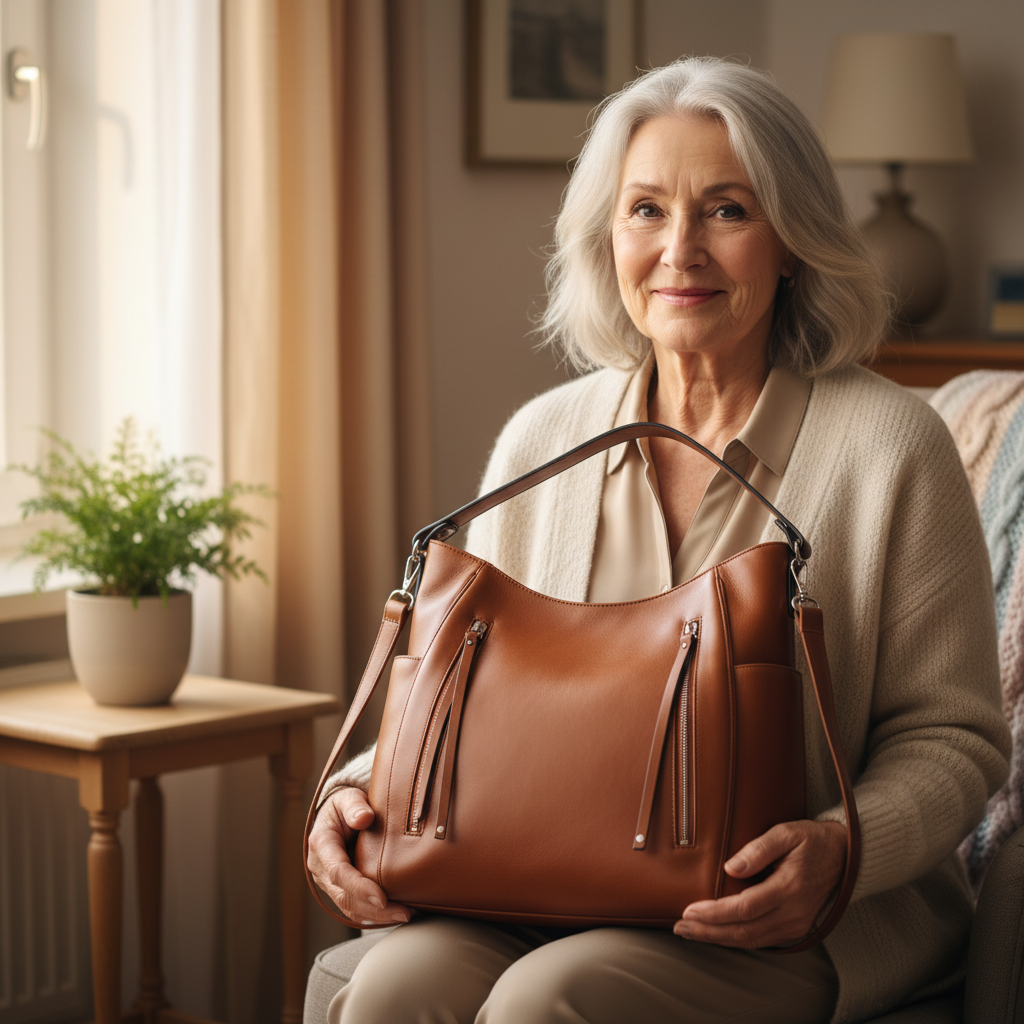 Sofia – Vintage-Schultertasche