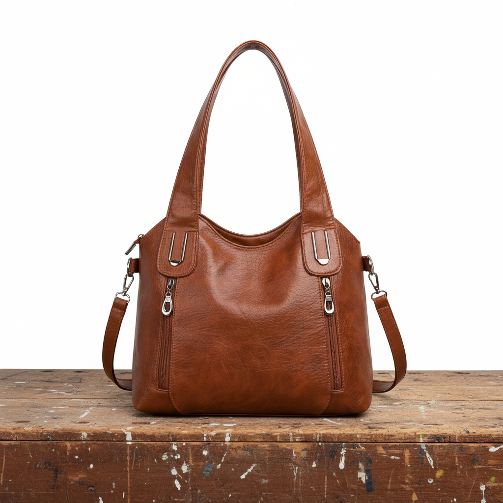 Emma – Retro-Schultertasche