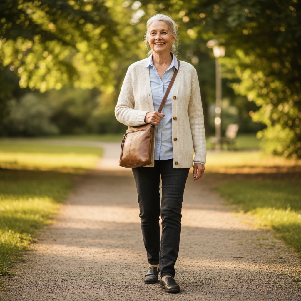 Lena – Retro-Umhängetasche