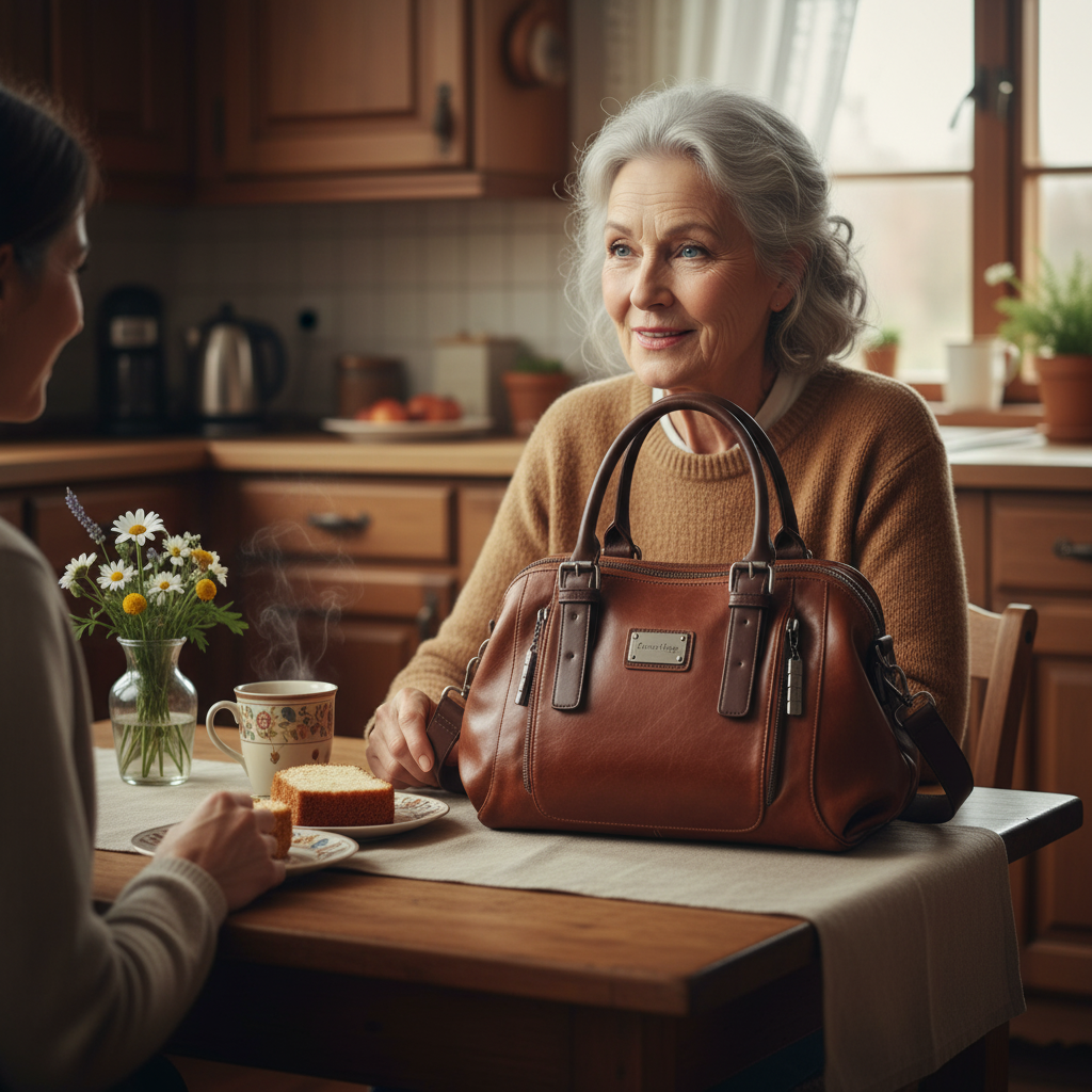Ruby – Luxuriöse Beuteltasche