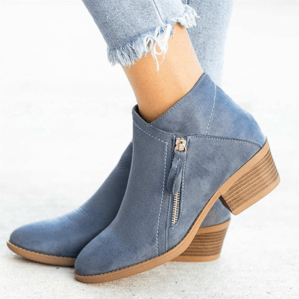 Mona – Stiefeletten mit Reißverschluss