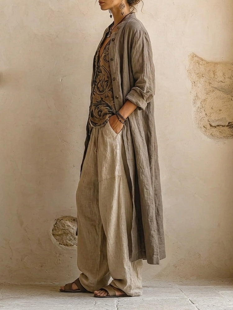 Giulia | Fließendes, mehrlagiges Outfit im Bohemian-Stil