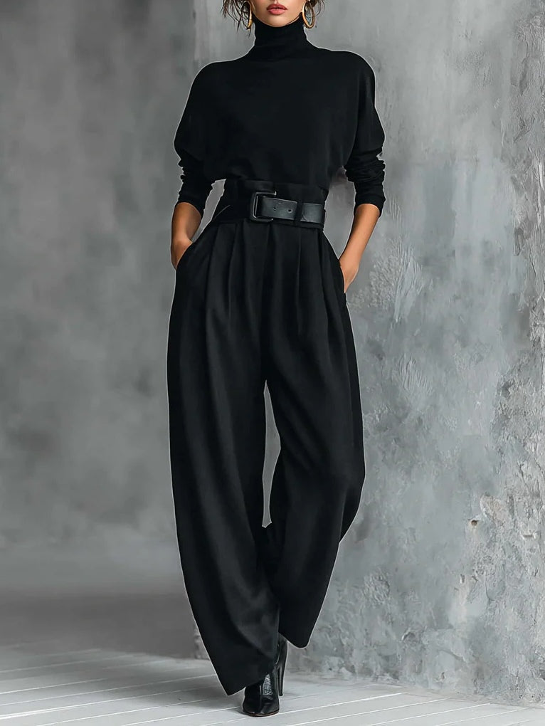 Arielle - elegantes Ensemble mit Kragen