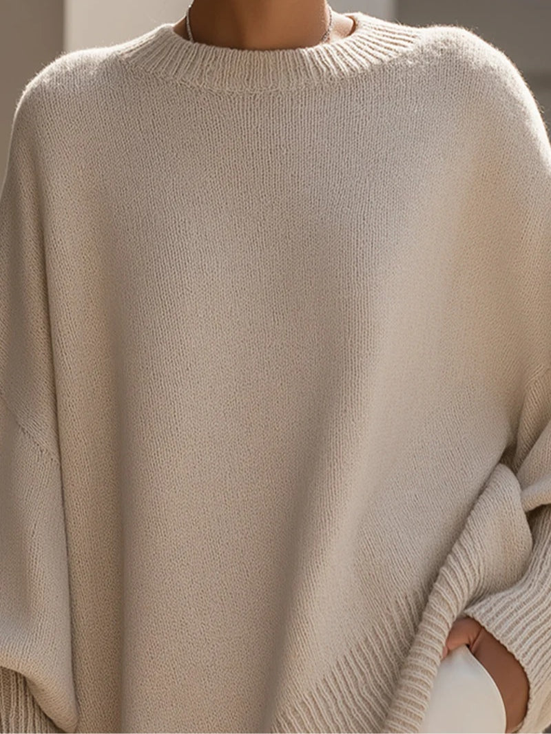 Christine – Eleganter Oversize-Pullover