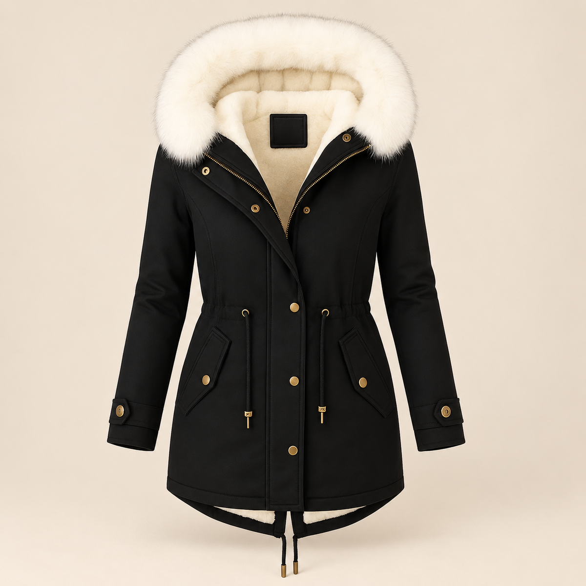 Albane | Eleganter langer Winterparka