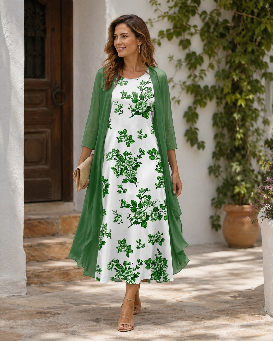 Vivienne | Kleid mit Überwurf