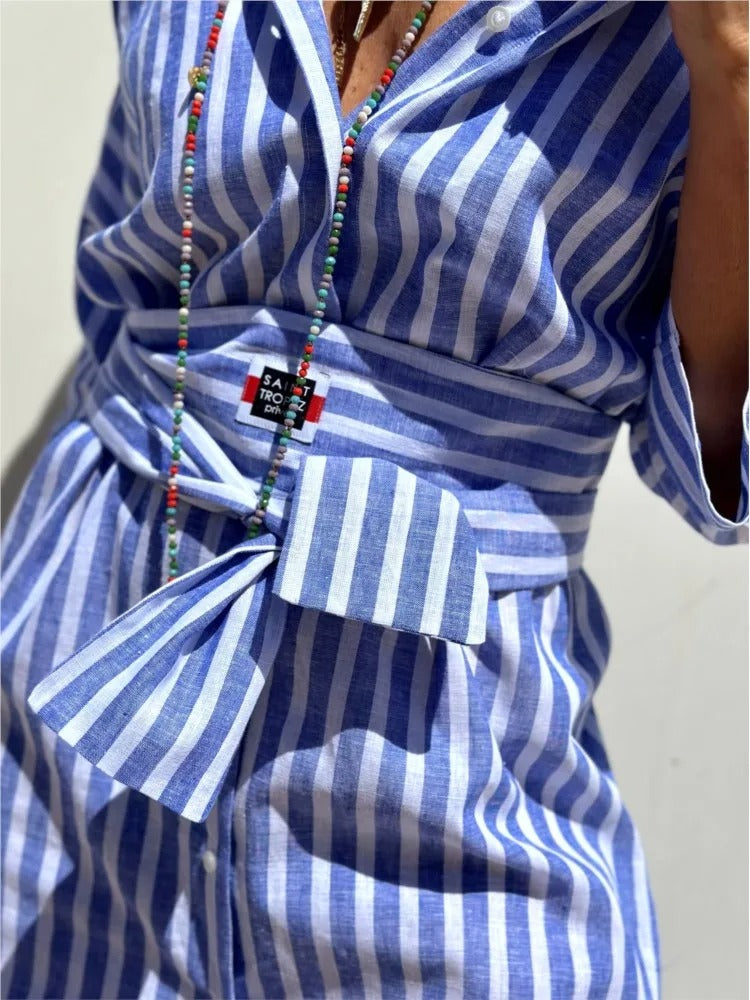 Grace™ | Leichtes gestreiftes Kleid