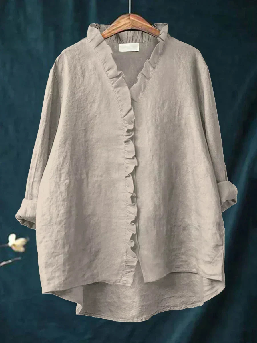 Lily | Leichte Bluse mit Rüschen