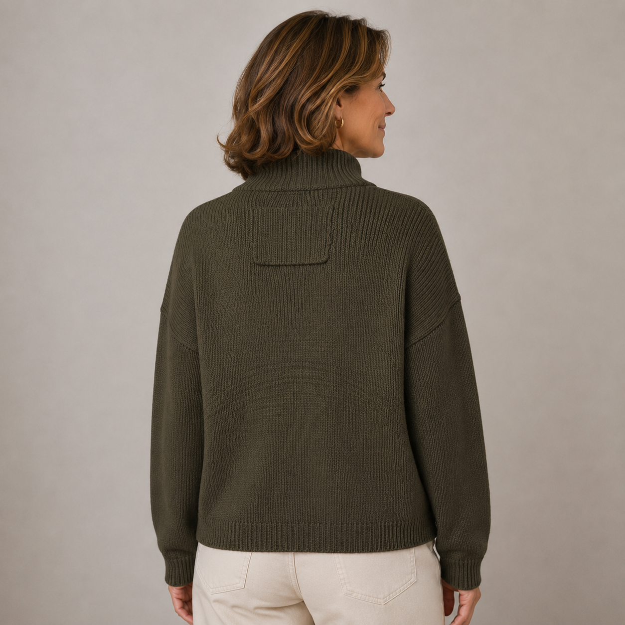 Augusta™ Cardigan mit Stehkragen und Knöpfen