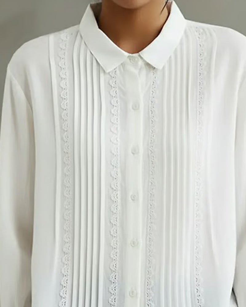 Lydia – Elegante Spitzenbluse