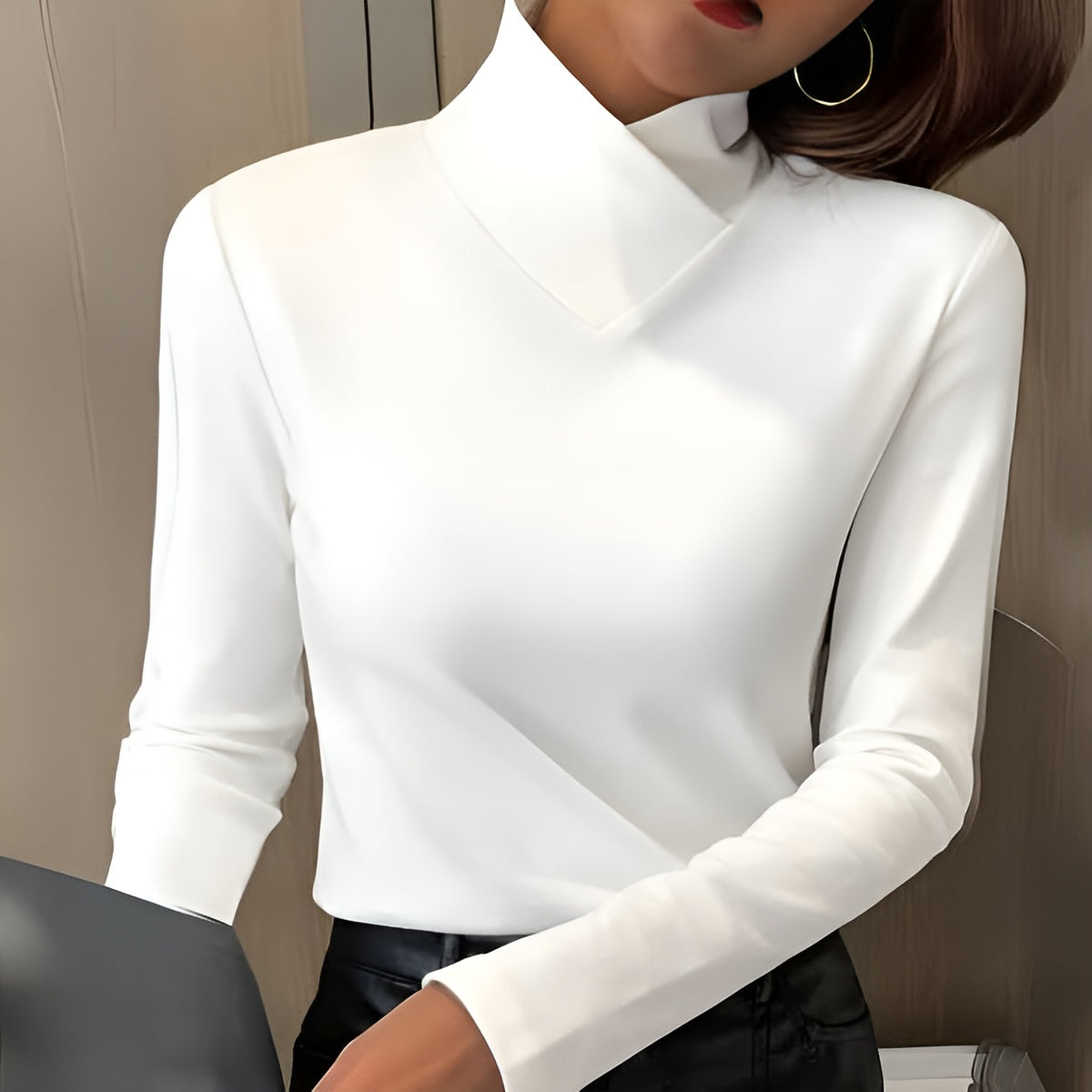 Sherie™ Eleganter Rollkragenpullover