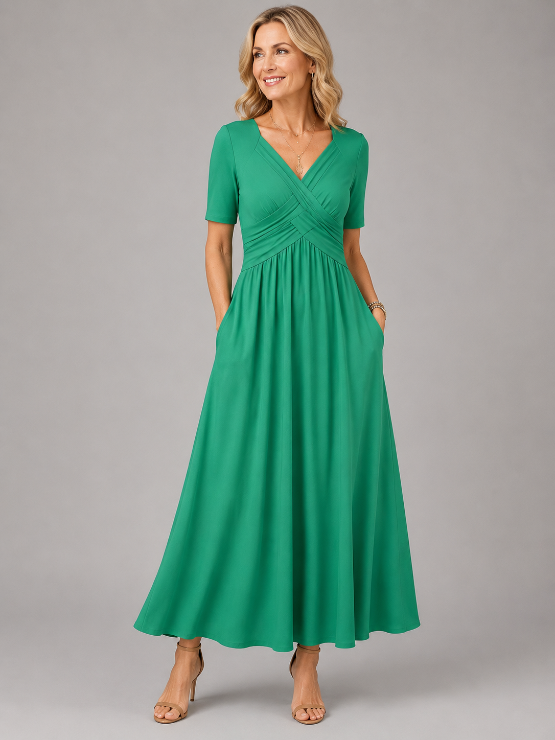 Angeli™ | Elegantes Midikleid