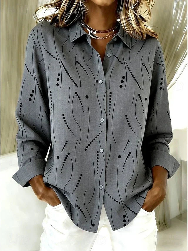 Vanessa | Lässige Bluse mit Muster