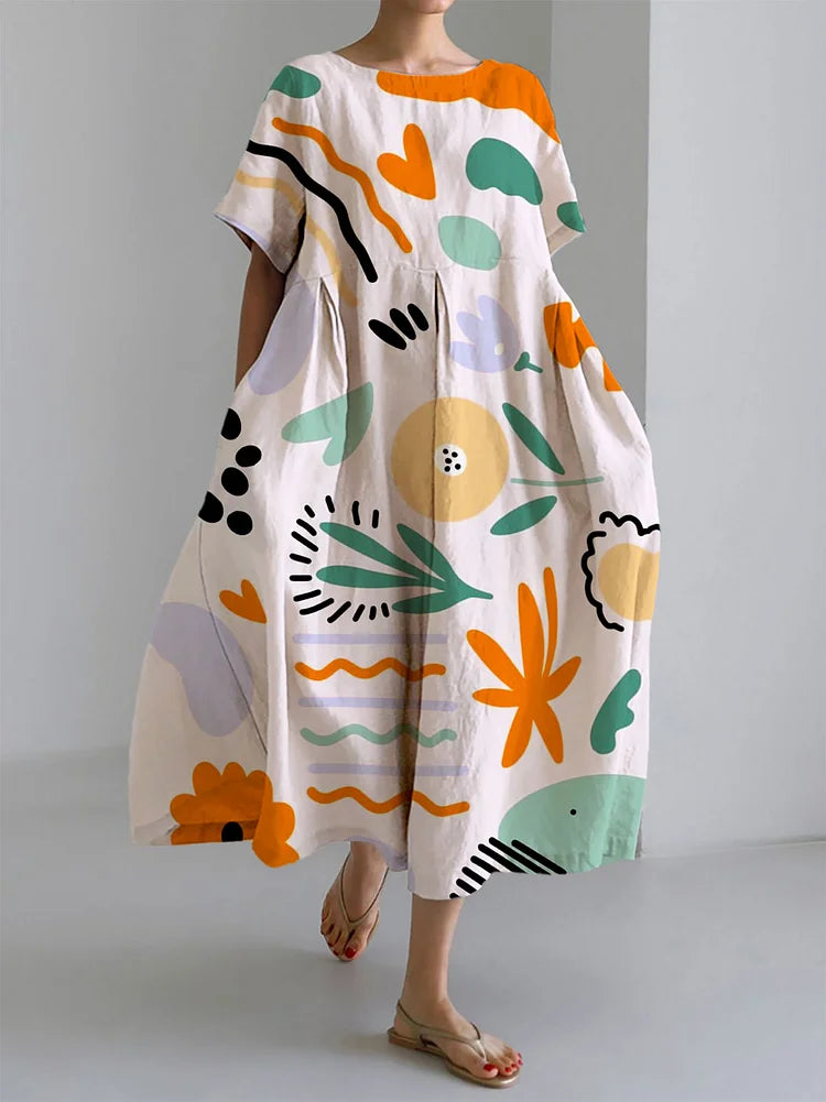 Meli – geblümtes Sommerkleid