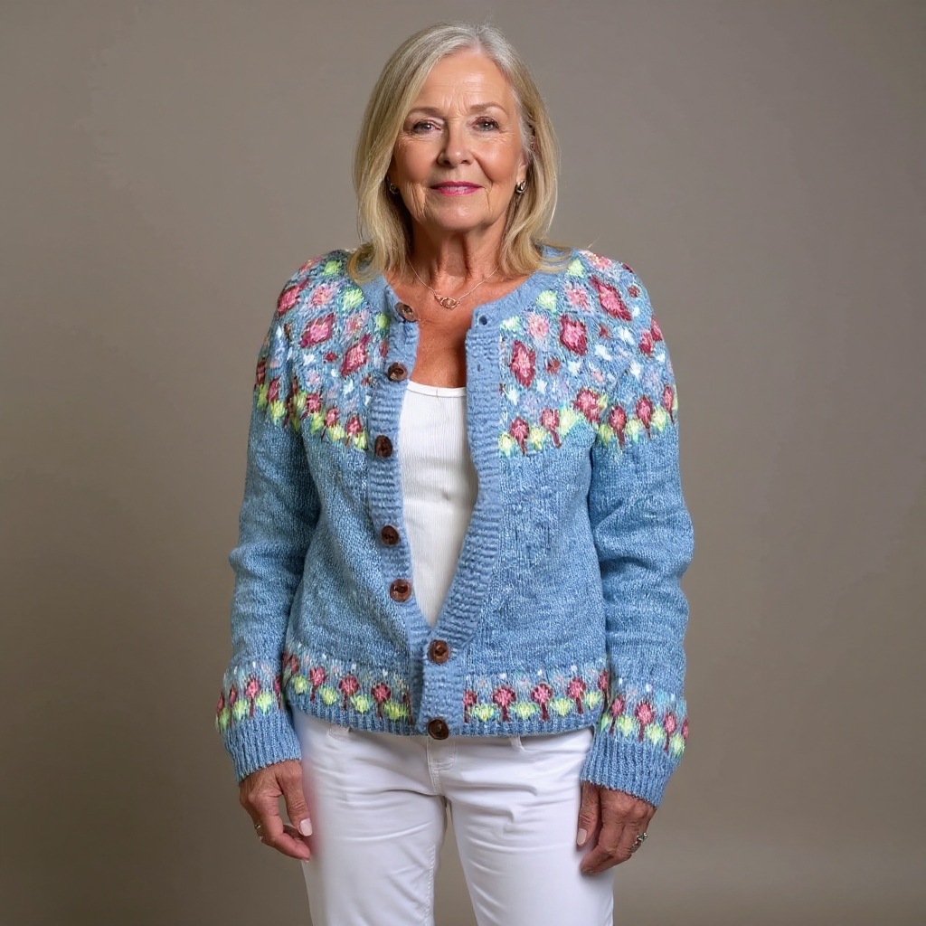 Quinnie | Vintage Island-Cardigan