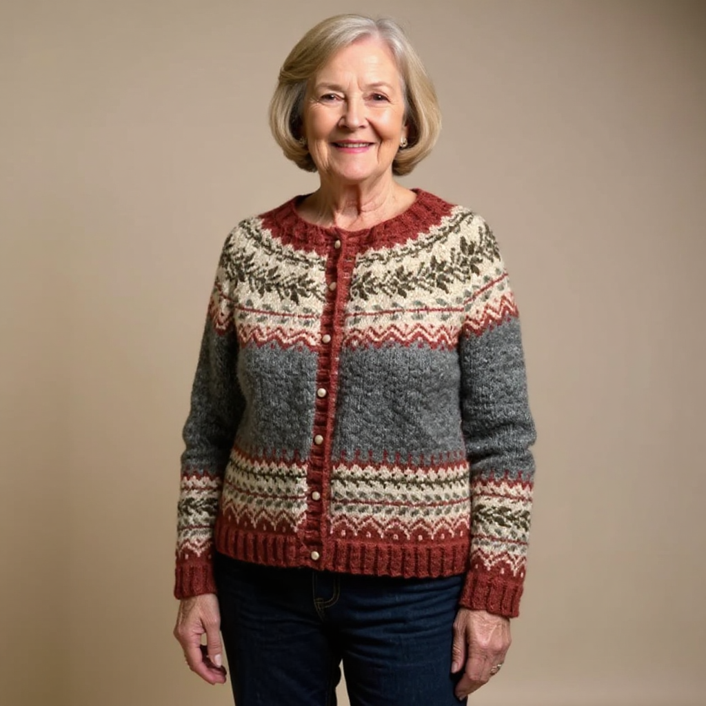 Atasha | Vintage Island-Cardigan