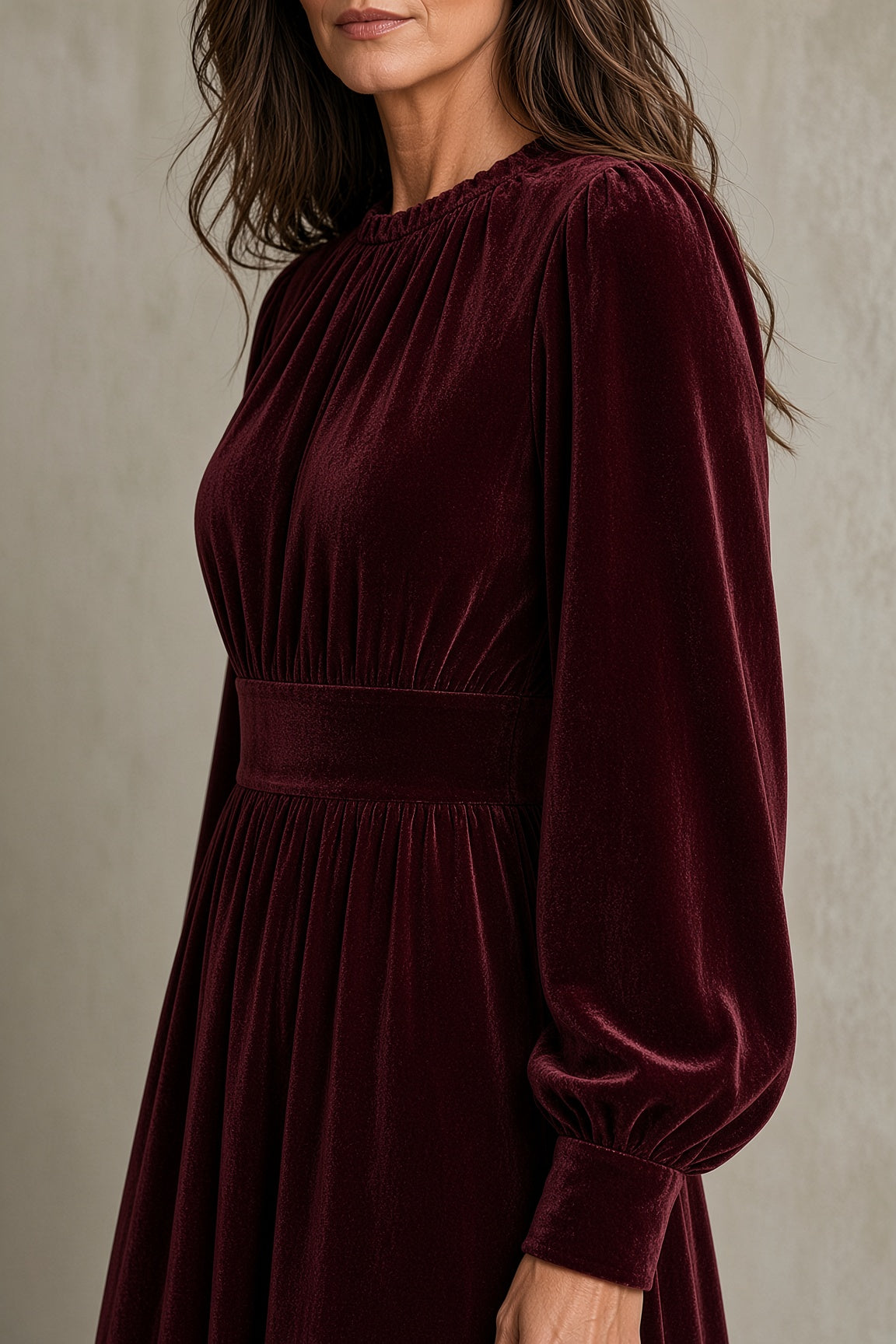 Hélène | Samtkleid